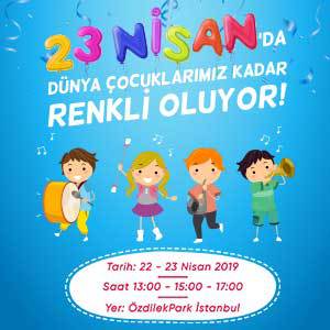 ÖzdilekPark İstanbul 22 - 23 Nisan Tarihlerinde Balon Korteji ile Renklendi