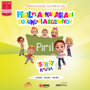 Çocuklar Pırıl ile ÖzdilekPark İstanbul'da Eğlendi!