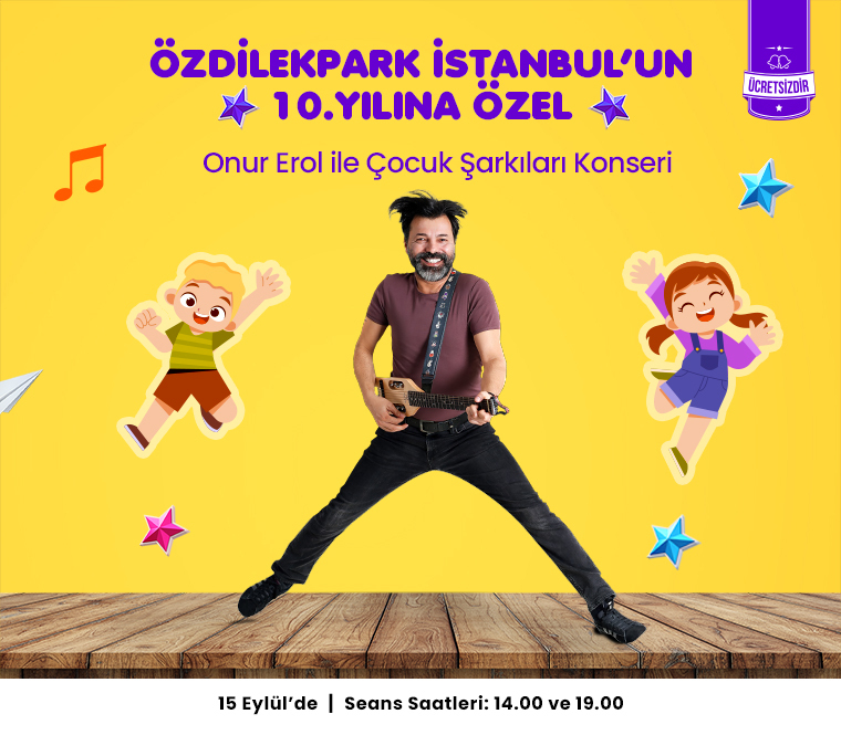 Onur Erol ile Çocuk Şarkıları Konseri