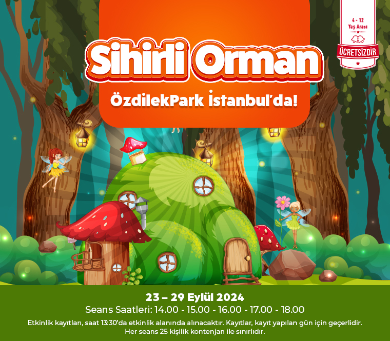 Sihirli Orman ÖzdilekPark İstanbul'da!