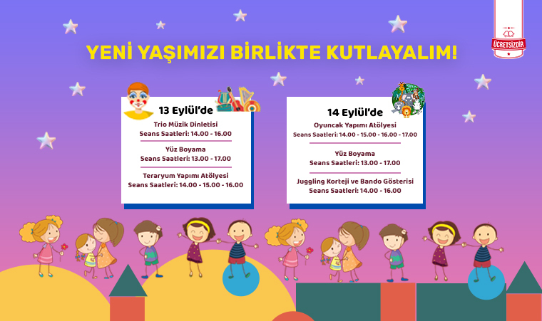 Yeni Yaşımızı Birlikte Kutlayalım