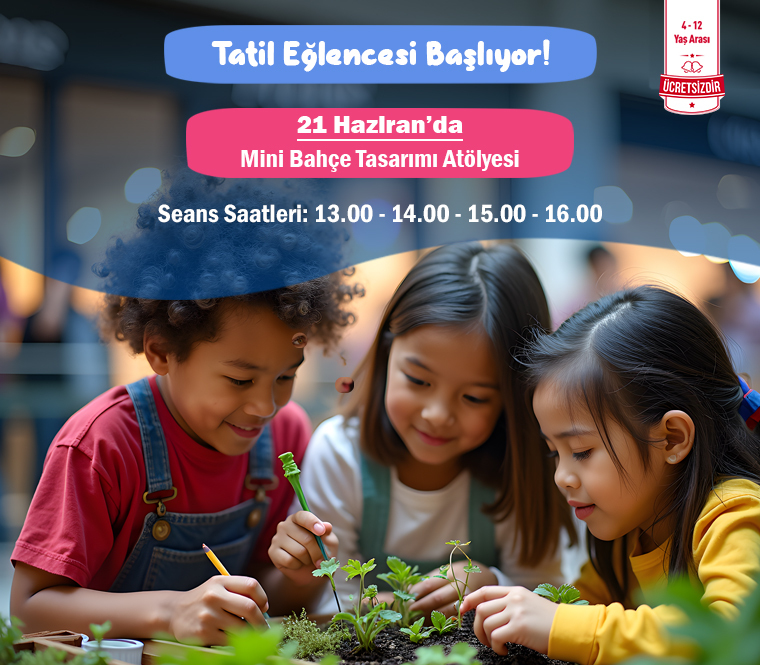 Mini Bahçe Tasarımı Atölyesi 