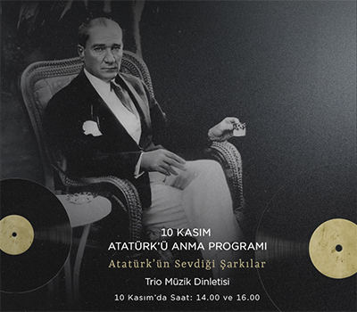 Atatürk’ün Sevdiği Şarkılar Trio Müzik Dinletisi
