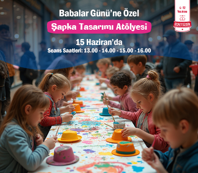 Babalar Günü’ne Özel Şapka Tasarımı Atölyesi ÖzdilekPark İstanbul’da!