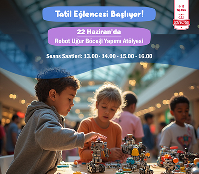 Robot Uğur Böceği Tasarımı Atölyesi 